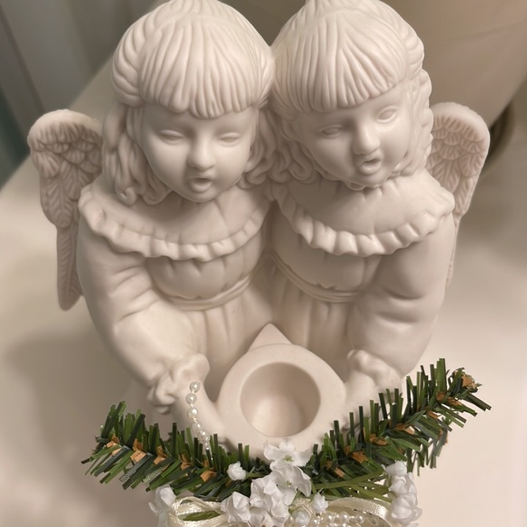 Vintage Growth 1997 Singing Angels Cherubs 9” Taper Cand… - Picture 5 of 11